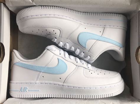 nike airforce blauwe zool dames|nike air force 1 sport.